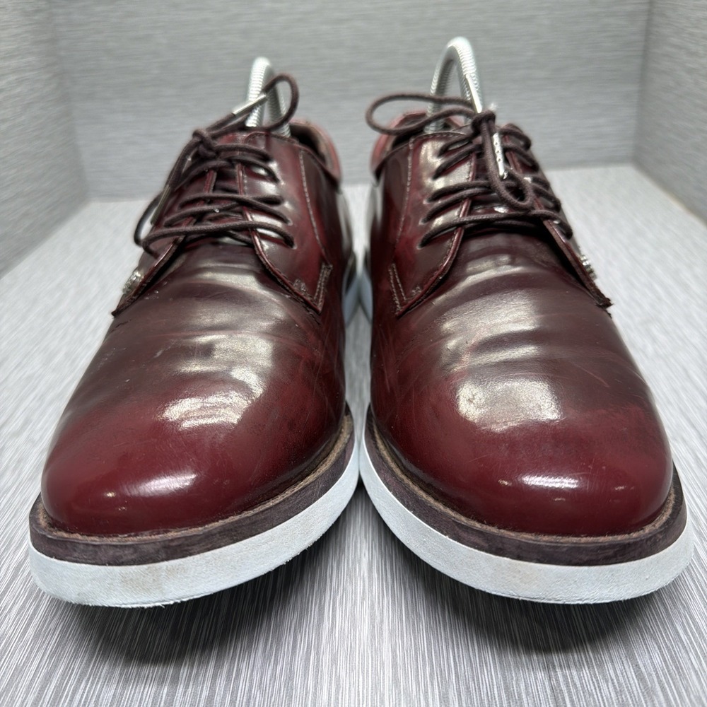 Golf Shoes G/Fore Men's Burgundy Leather Spikeless Classic Style Size 9
